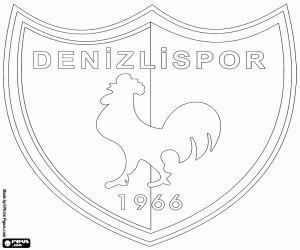 malvorlagen Denizlispor Abzeichen ausmalbilder