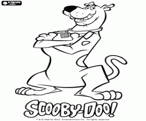 malvorlagen Der berühmte Hund Scooby Doo ausmalbilder