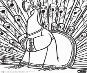 malvorlagen Der böse Lord Shen ausmalbilder