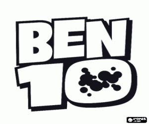 malvorlagen Die Ben 10 logo ausmalbilder