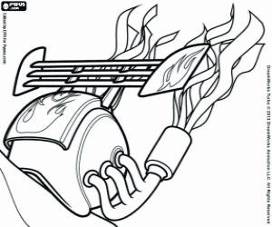 malvorlagen Die Schale der Schnecke Flamme ausmalbilder