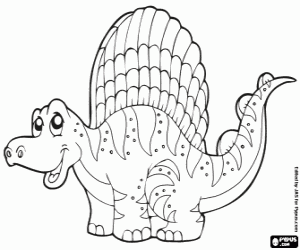 malvorlagen Dimetrodon ausmalbilder
