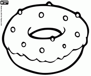 malvorlagen Donut ausmalbilder