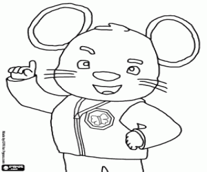 malvorlagen DoorMouse, ein Umizoomi Zeichen ausmalbilder