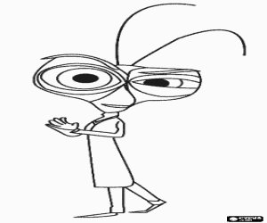 malvorlagen Dr. Kakerlake, der Wissenschaftler ausmalbilder