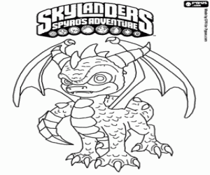 malvorlagen Der Drache Spyro, Skylanders ausmalbilder