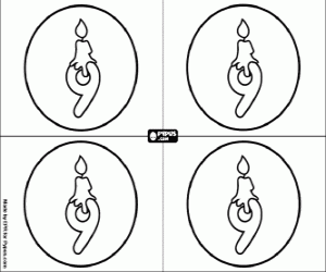 malvorlagen Einladung zur Party von neun Jahren ausmalbilder