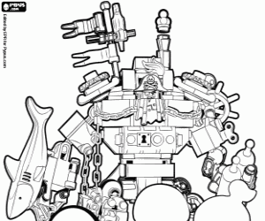 malvorlagen Eisenbart, Lego Der Film Charakter ausmalbilder