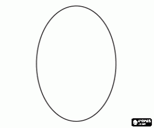 malvorlagen Ellipse - Oval ausmalbilder
