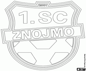 malvorlagen Emblem der 1. SC Znojmo FK ausmalbilder