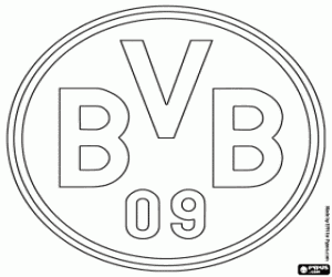 malvorlagen Emblem Borussia Dortmund ausmalbilder