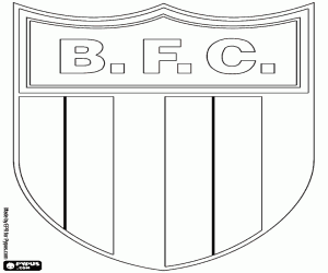 malvorlagen Emblem von Botafogo FC, BFC ausmalbilder