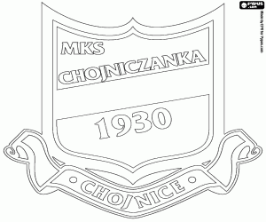 malvorlagen Emblem Chojniczanka Chojnice ausmalbilder
