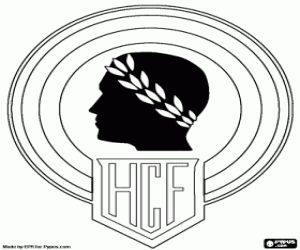 malvorlagen Emblem des Hércules CF oder Hércules Alicante ausmalbilder