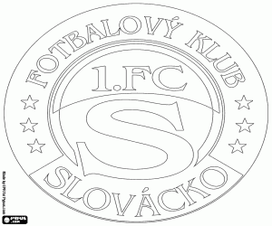 malvorlagen Emblem des FC Slovácko ausmalbilder