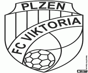 malvorlagen Emblem des FC Viktoria Plzeň ausmalbilder