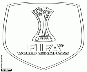 malvorlagen Emblem der FIFA-Weltmeister ausmalbilder