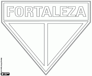 malvorlagen Emblem der Fortaleza EC ausmalbilder