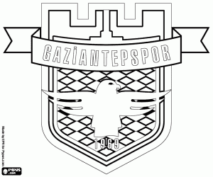 malvorlagen Emblem von Gaziantepspor ausmalbilder
