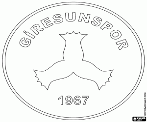 malvorlagen Emblem von Giresunspor ausmalbilder