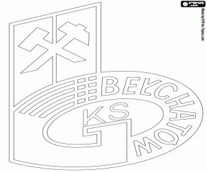 malvorlagen Emblem der GKS Bełchatów ausmalbilder