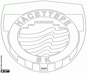 malvorlagen Emblem der Hacettepe SK ausmalbilder