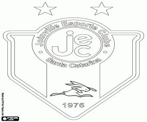 malvorlagen Emblem von Joinville Esporte Clube ausmalbilder
