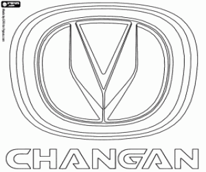 malvorlagen Emblem der Marke Changan ausmalbilder