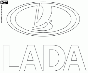 malvorlagen Emblem der Marke Lada ausmalbilder