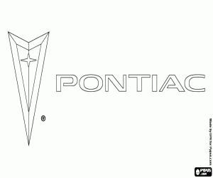 malvorlagen Emblem der Marke Pontiac ausmalbilder