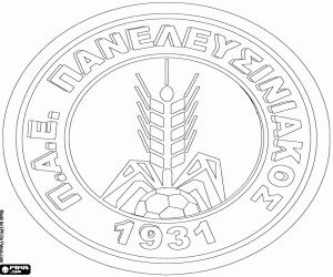 malvorlagen Emblem von Panelefsiniakos F.C. ausmalbilder