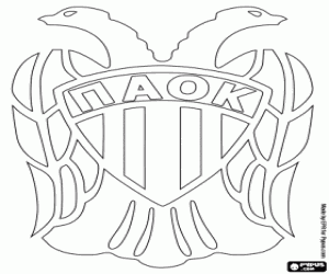 malvorlagen Emblem der PAOK ausmalbilder