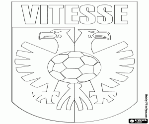 malvorlagen Emblem der SBV Vitesse ausmalbilder