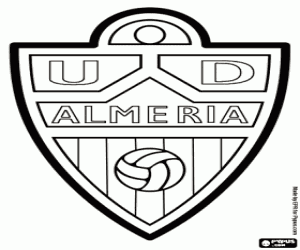 malvorlagen Emblem von UD Almería ausmalbilder