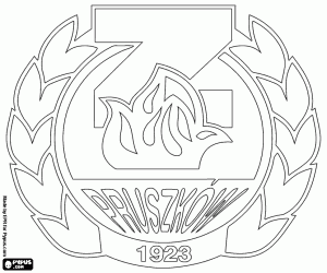 malvorlagen Emblem der Znicz Pruszków ausmalbilder