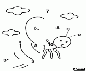 malvorlagen Entdecken Sie ein fliegendes Insekt ausmalbilder