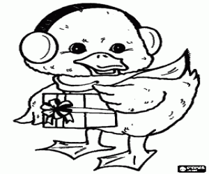 malvorlagen Entlein auf eine kalte Weihnachten ausmalbilder