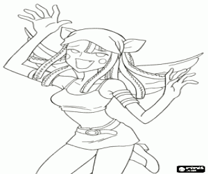 malvorlagen Eriru, Zeichen von Mermaid Melody ausmalbilder