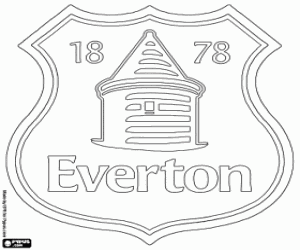 malvorlagen Everton-emblem ausmalbilder