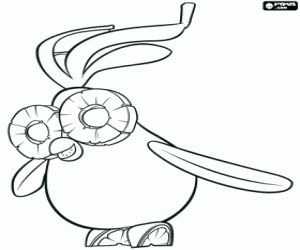 malvorlagen Der exotische Vogel Fruit Cockatiel ausmalbilder