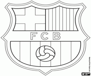 malvorlagen FC Barcelona emblem ausmalbilder