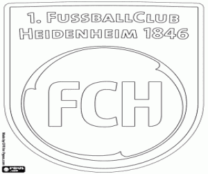 malvorlagen FC Heidenheim-emblem ausmalbilder