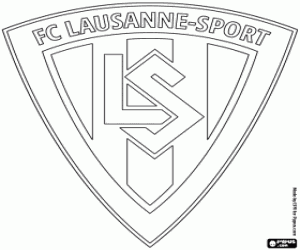 malvorlagen FC Lausanne-Sport-Schild ausmalbilder