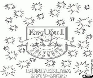 malvorlagen FC Red Bull Salzburg, Meister 2019/20 ausmalbilder