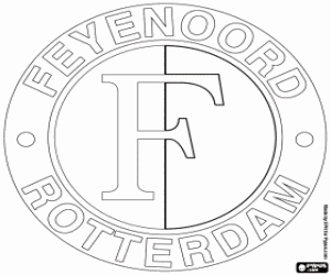 malvorlagen Feyenoord Rotterdam-logo ausmalbilder