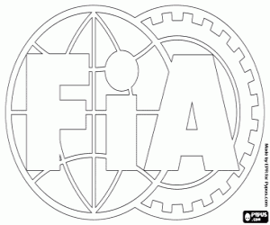 malvorlagen FIA logo ausmalbilder
