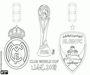 malvorlagen FIFA Club World Cup UAE 2018 Finale ausmalbilder