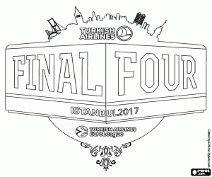 malvorlagen Final Four EuroLeague Istanbul 2017 ausmalbilder