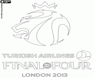 malvorlagen Final Four Euroleague London 2013 ausmalbilder