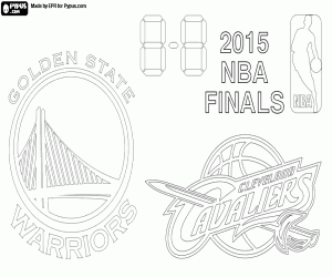 malvorlagen Finale 2015 NBA Warriors Vs Cavaliers ausmalbilder